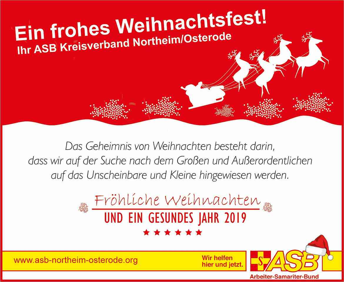 Ein frohes Weihnachtsfest