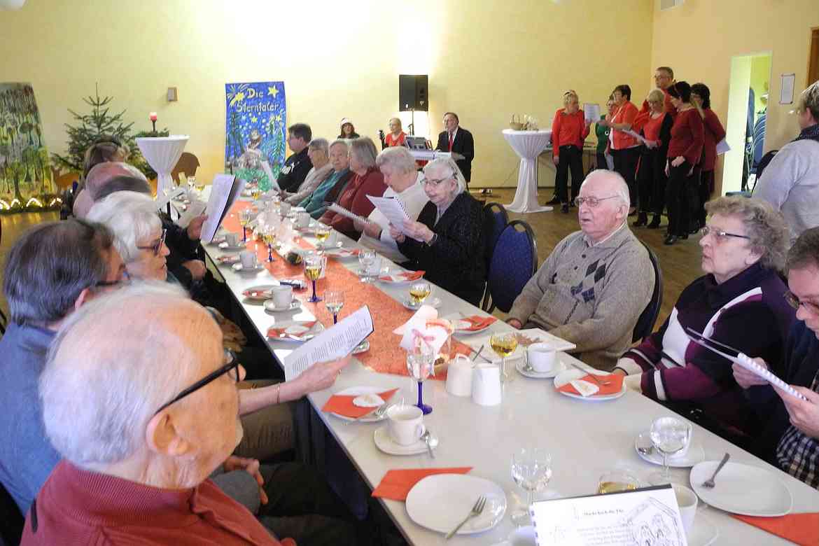 ASB Tagespflegen feiern Weihnachten