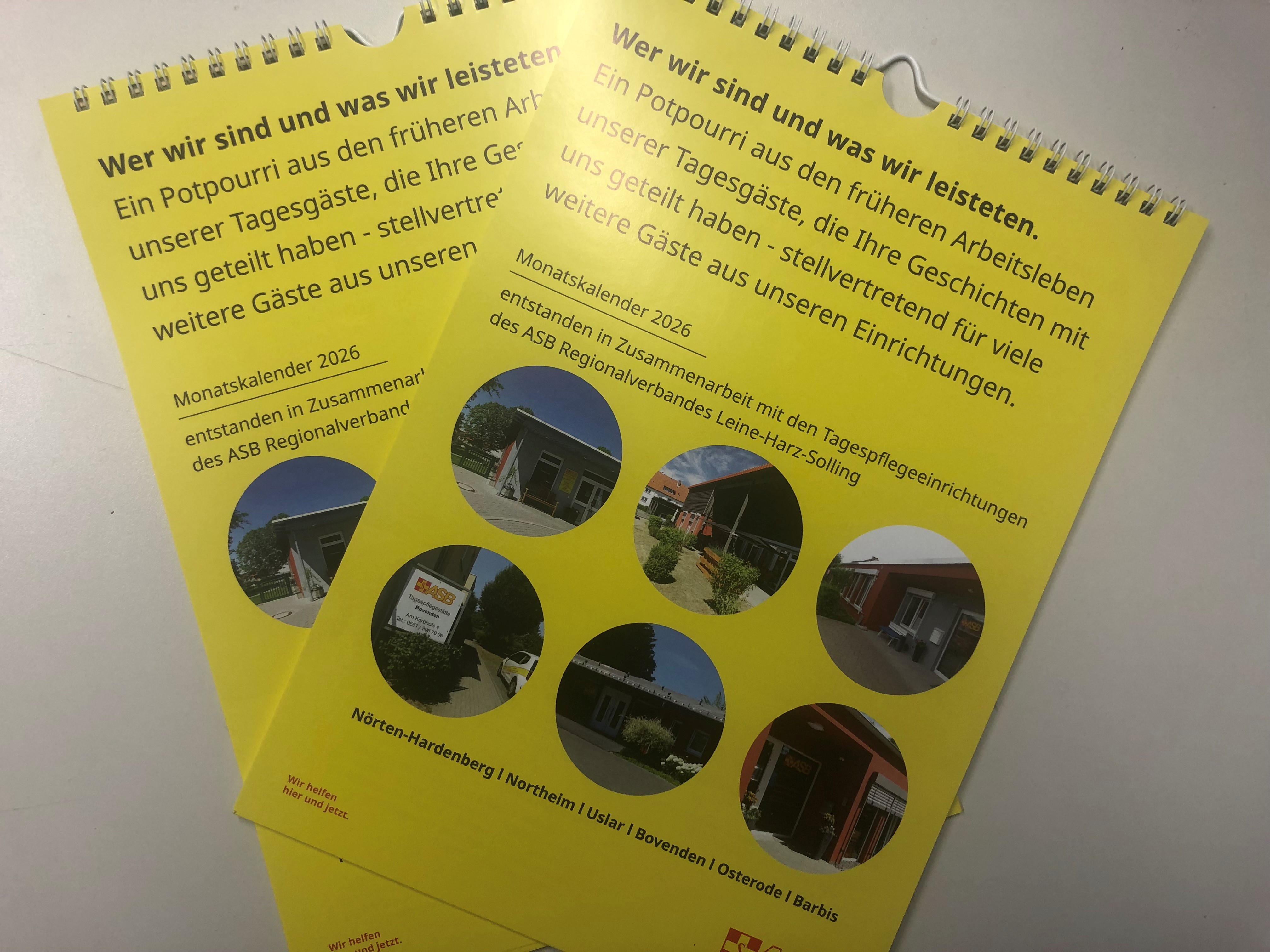 Ein Kalender voller Lebensgeschichten