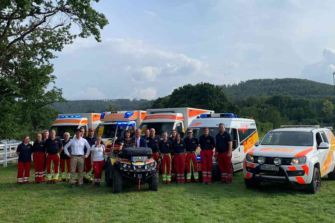 ASB-Schnell-Einsatz-Gruppen sichern Rennwoche in Bad Harzburg ab